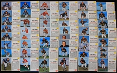 1962 Post Cereal Collectible Trading Cards including Fran Tarkenton Minnesota Vikings, Dan Currie Green Bay Packers, Don Meredith Dallas Cowboys, Bob Lilly Dallas Cowboys, and More (Lot of 100+)