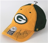 2010s Aaron Rodgers Green Bay Packers Signed Cap (JSA)