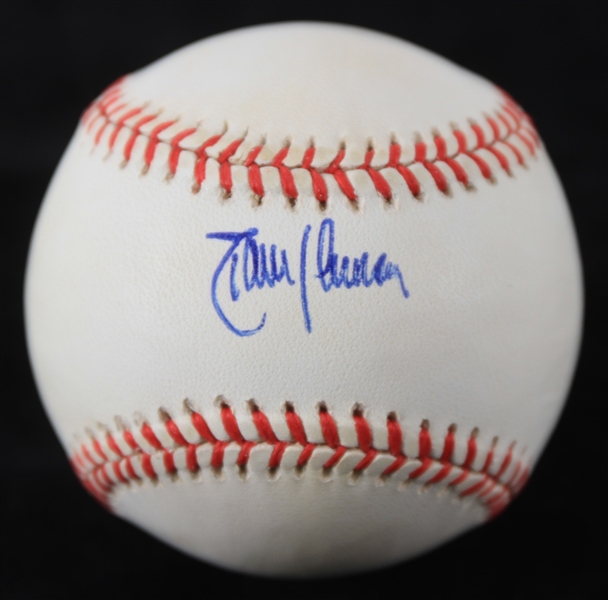 1995-99 Randy Johnson Seattle Mariners Signed OAL Budig Baseball (JSA)