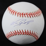 1997-99 Nomar Garciaparra Boston Red Sox Signed OAL Budig Baseball (JSA)
