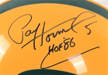 2000's Paul Hornung Green Bay Packers Signed Full Size Helmet (JSA)