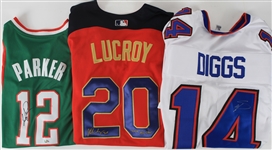 2010s Signed Jersey Collection - Lot of 7 w/ Russell Westbrook, Stefon Diggs, Jonathan Lucroy & More (JSA)