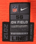 2012 Chris Kuper Denver Broncos Signed Game Worn Home Jersey (MEARS LOA/JSA)