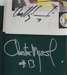 1990's-2000's Football Memorabilia - Lot of 3 w/ Mike Ditka Signed Mini Ball, Chestor Marcol Signed Book & Don Majkowski Signed Packer Report (JSA)
