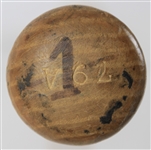 1961-63 Del Crandall Milwaukee Braves Signed Adirondack Professional Model Game Used Bat (MEARS A8.5/JSA)