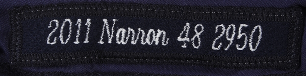2011 Jerry Narron Milwaukee Brewers Batting Practice Jersey (MEARS LOA/MLB Hologram)