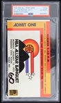 1975 NBA All-Star Game All-Star Banquet Ticket Stub (PSA Slabbed)