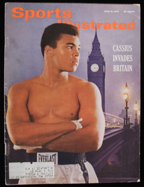 1963 Muhammad Ali World Heavyweight Champion Sports Illustrated Magazine (Troy Kinunen Collection)