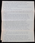 1964 Muhammad Ali Sonny Liston World Heavyweight Championship Press Headquarters Envelope w/ Typed Page (Troy Kinunen Collection)