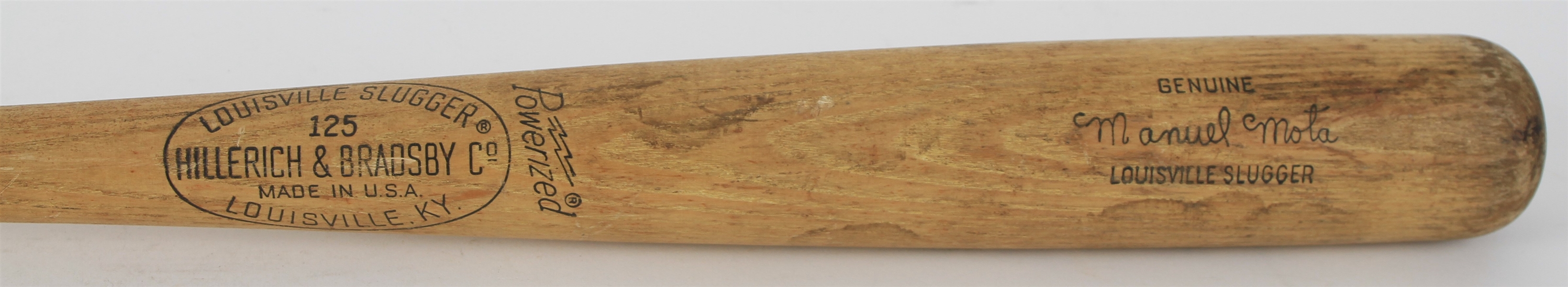 1973-75 Manny Mota Los Angeles Dodgers H&B Louisville Slugger Professional Model Game Used Bat (MEARS LOA)