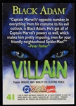 1995 Jackson Bostwick Signed Black Adam DC Versus Marvel Card (JSA/Bostwick LOA)