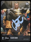2022 Jackson Bostwick Signed HRO Black Adam Card (JSA / Bostwick LOA)