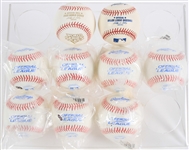 2000s Rawlings Official League Baseball Collection - Lot of 9 w/ MIB 2009 World Series, MIB OML Selig & More 