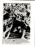 1960s-70s NFL Press Photos Including Ted Albrecht Chicago Bears, Frankie Albert and more (Lot of 18)
