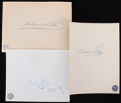 1960-70s Muhammad Ali, Jack Dempsey, Gene Tunney 8x10 Press Photos (Troy Kinunen Collection)(Lot of 15)