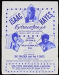 1978 Muhammad Ali Leon Spinks Official Isaac Hayes Post Fight Championship Extravaganza Flier (Troy Kinunen Collection)