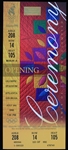1996 Summer Olympic Opening Ceremony Ticket