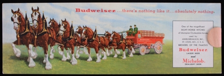 1958-1963 Budweiser Postcard