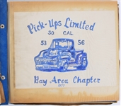 1977/79 Pick Ups Limited Bay Area Chapter Photo Scrapbooks - Lot of 2 w/ 100's of Photos