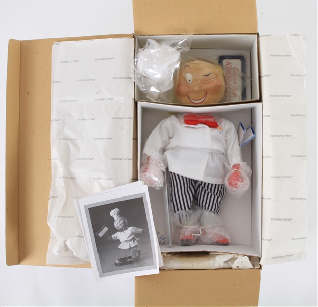 1996 Speedee McDonalds Anniversary Collection MIB Porcelain Figure (McMemories COA)