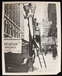 1936 President Franklin D. Roosevelt Preparation for Madison Square Garden Speech 8x10 Press Photo  
