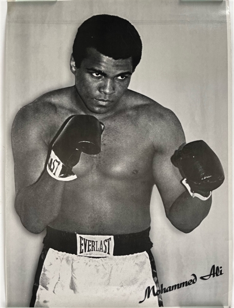 1960s Muhammad Ali 21" x 29" Poster