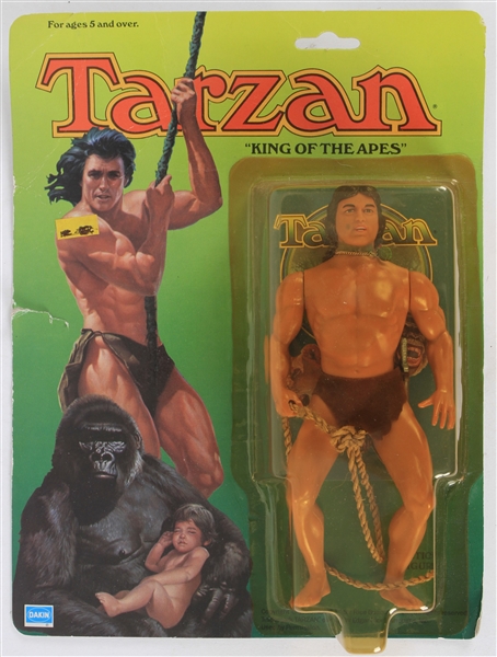 1983 Tarzan King of the Apes Dakin 7" Action Figure w/ Original Package