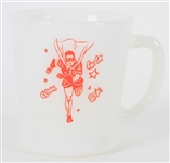 1960's Batman With Robin The Boy Wonder Anchor Hocking FireKing Ware Mug
