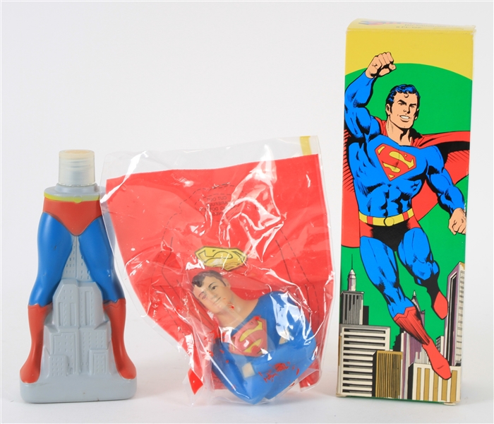 1978 Superman MIB Avon Bubble Bath For Children