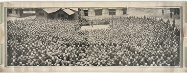 1917 Camp Lee 320th Regiment The Pittsburgh Sunday Post 14" x 36" Photo