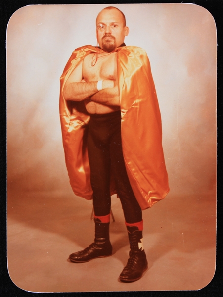 1960s Lord Littlebrook Midget Wrestler 2.5" x 3.25" Photo
