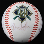 1990's Milwaukee Brewers Multi Signed Coca Cola Team Logo Baseball w/ 10 Signatures Including Robin Yount, Rollie Fingers, Bert Campaneris & More (JSA) 