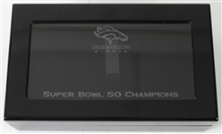 2016 Denver Broncos Super Bowl 50 Champions Super Bowl Ring Display Box