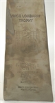 1968 (Jan 14) Super Bowl II Green Bay Packers vs Oakland Raiders Vince Lombardi 6 x 20 Replica Trophy 