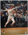 2006 Robin Yount Milwaukee Brewers Signed 16" x 20" 3,000th Career Hit Photo (JSA)