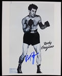 1950s Rocky Graziano World Middleweight Champion Signed 8" x 10" Photo (JSA)