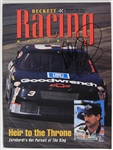 1994 Dale Earnhardt Jeff Gordon Dual Signed Beckett Racing Monthly #1 Magazine (PSA/DNA & JSA)