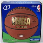 2000's Magic Johnson Los Angeles Lakers Signed Basketball (*JSA*)