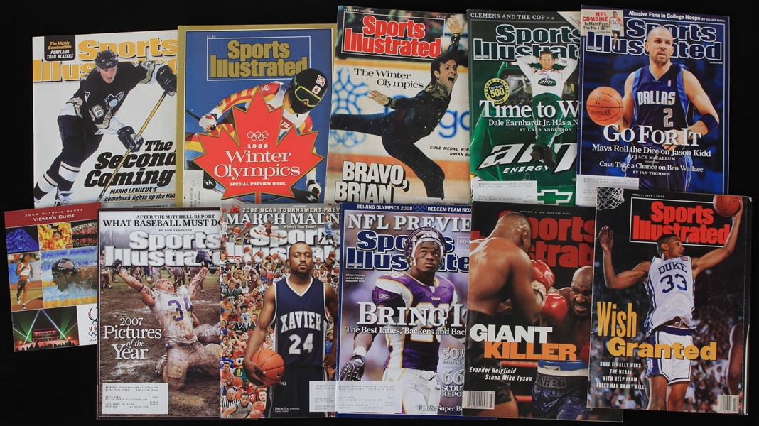 1988-2015 Sports Illustrated Magazine Collection - Lot of 61 Issues