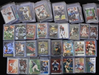 1980's-2020's Football Baseball Basketball Trading Card Collection - Lot of 500+