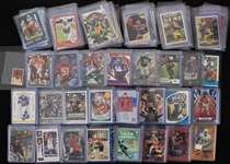 1980's-2020's Football Baseball Basketball Trading Card Collection - Lot of 500+