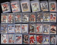 1980s-2000s Hockey Trading Card Collection - Lot of 300+