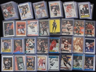1980's-2000's Hockey Trading Card Collection - Lot of 300+