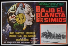 1970 Bajo El Planeta De Los Simios 15 x 22 Spanish Language Movie Posters - Lot of 2 