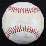 1977 Milwaukee Brewers Team Signed OAL MacPhail Baseball w/ 20+ Signatures Including Robin Yount, Cecil Cooper, Sal Bando & More (JSA)