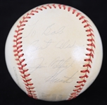 1977 Catfish Hunter New York Yankees Signed OAL MacPhail Baseball (JSA)