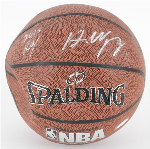 2015 Andrew Wiggins Minnesota Timberwolves Signed Basketball (*JSA*)