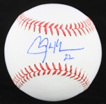 2008-14 Clayton Kershaw Los Angeles Dodgers Signed OML Selig Baseball (*JSA*)