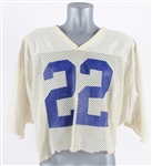 1991 Emmitt Smith Dallas Cowboys Signed & Inscribed Practice Jersey (MEARS LOA)