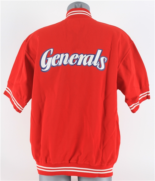 1984-85 Dave Lapham New Jersey Generals USFL Game Worn Warm Up Jacket (MEARS LOA)